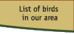 List of birds in our area